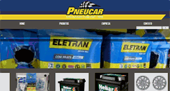 Desktop Screenshot of pneucar.com.br